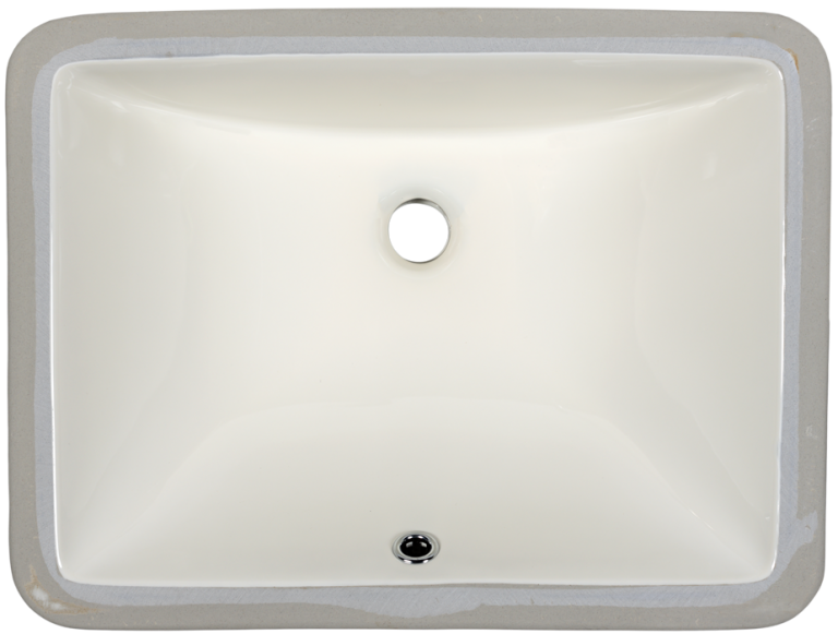 ebay undermount sink bone biscuit bathroom