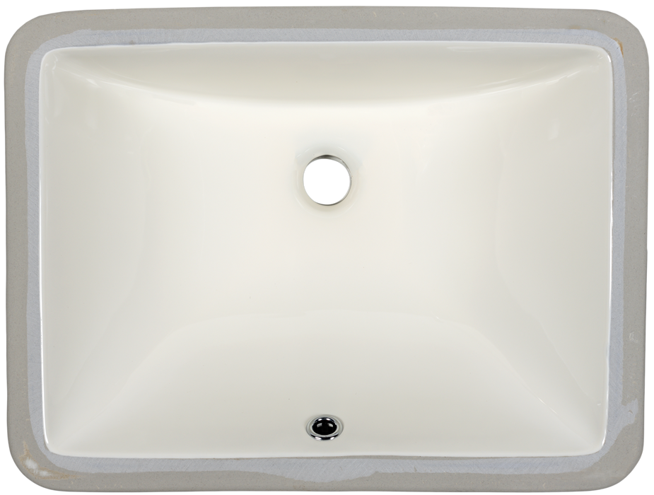 Porcelain Steel Undermount Sinks - 1633b Bone