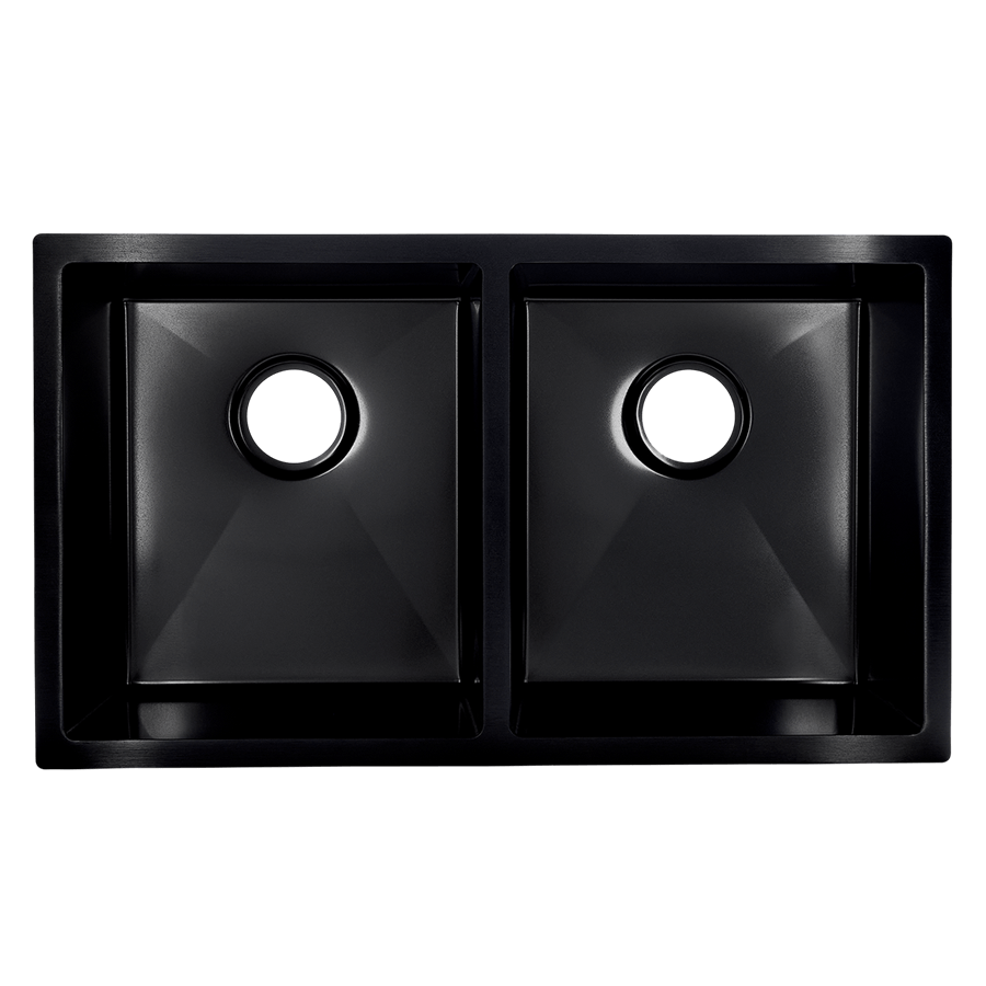 Nero, Double Bowl, True Black AC-TB-5050