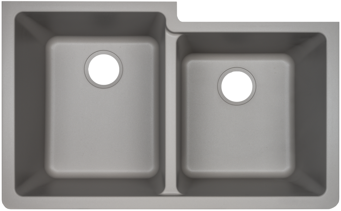 Granítis Undermount Granite Composite Sink - Madison N-175 Concrete