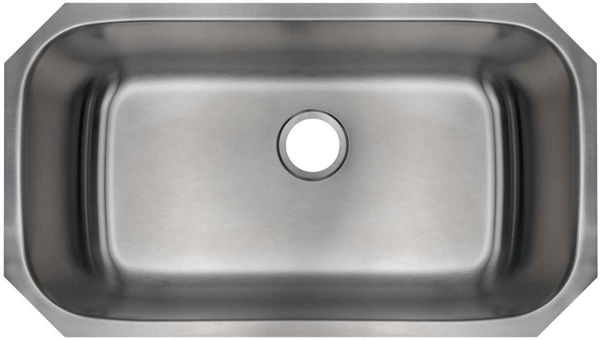 Stainless Steel Undermount Sinks Single Bowls - VSS-3218