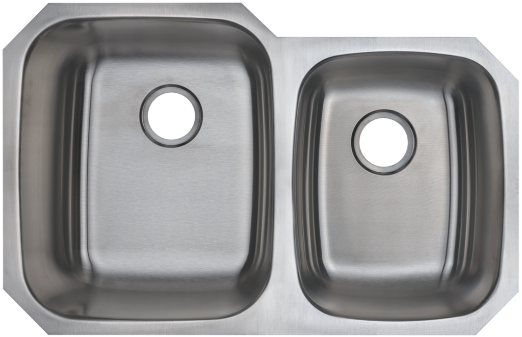 Stainless Steel, 60 / 40 Double Bowl, Undermount Sink Model VSS6040
